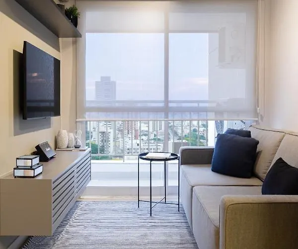 Apartamento Moderno, Com Home Office E Garagem.